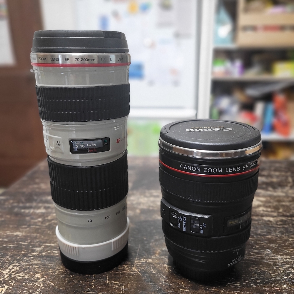 Canon Lens Mug Set
